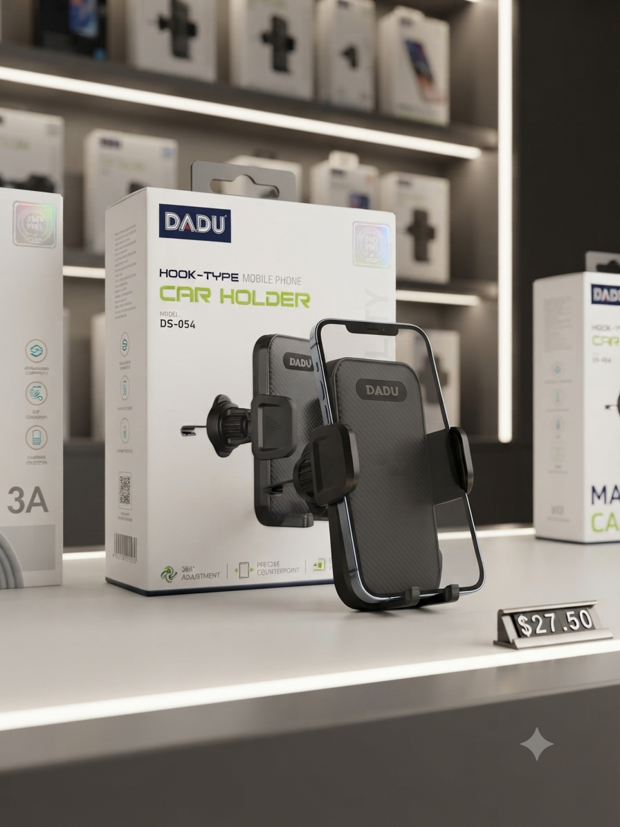 حامل جوال للسيارة DADU بنظام الخطاف (Hook-Type) لفتحة المكيف موديل DS-054 من MT mobile